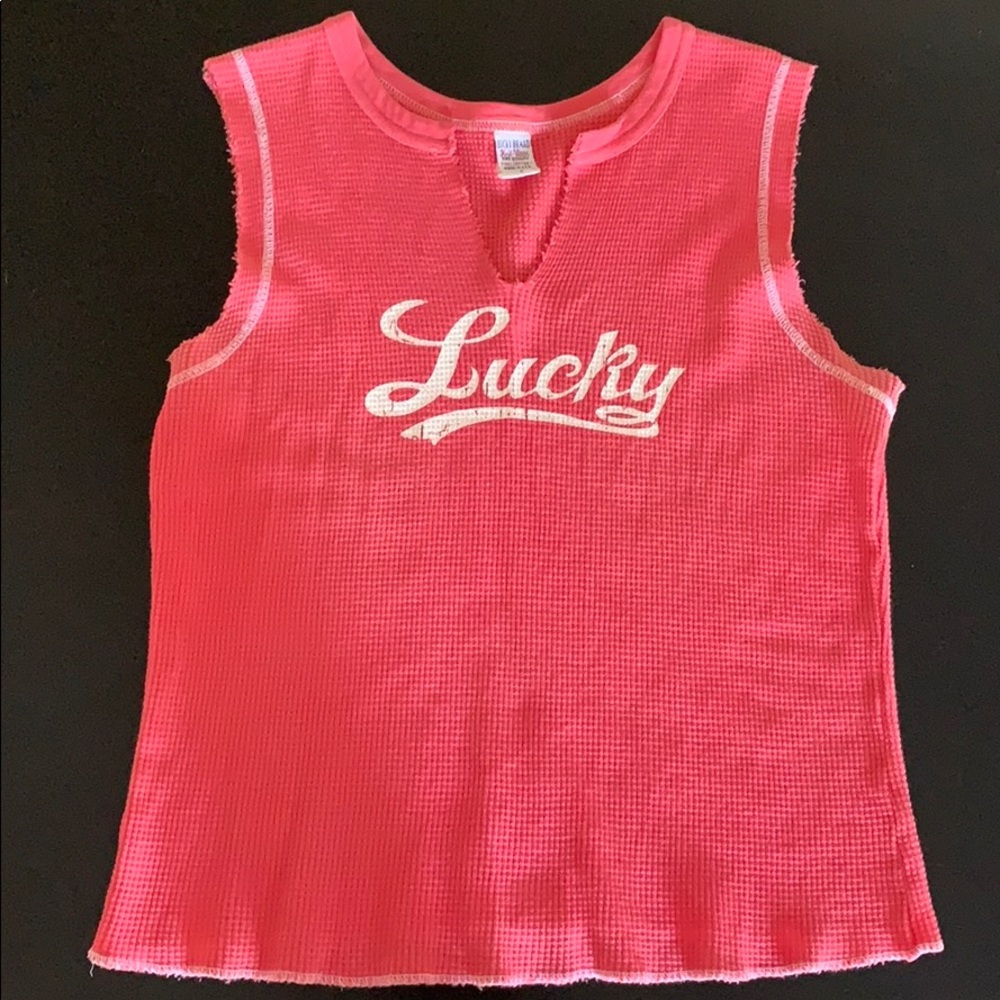 Lucky Brand Sleeveless Top Pink